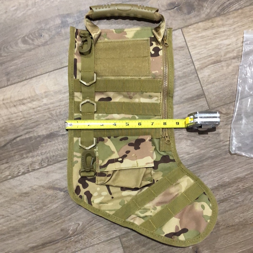 Brand new in package! - Army Surplus CAMO Christmas Stocking - Picture 8 of 8